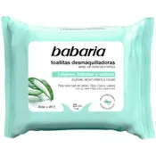 Babaria toallitas desmaquillantes aloe vera