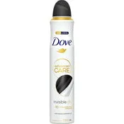 Dove desodorante invisible spray.