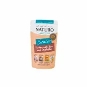 Naturo comida para perros de +8 años pavo&arroz