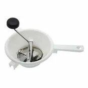 Pasapure de plástico + 2 discos inox 42382