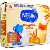 Papillas líquidas Nestlé galleta paq. 2 u. de 250ml