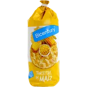 Tortitas de maíz Nackis Bicentury bolsa