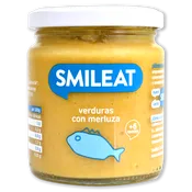 Tarrito verduras con merluza Smileat ecológico