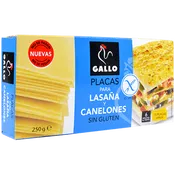 Pasta lasaña y canelones Gallo