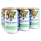 Cerveza triple zero Ambar paq. de 6 u. de 33 cl