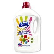 Detergente liquido Asevi colores 40 lavados