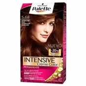 Schwarzkopf palette 5.68 castaño claro rojizo