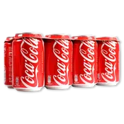 Coca Cola sabor original paq. de 8 latas de 33 cl