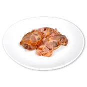 Cabeza de lomo fileteada a la plancha