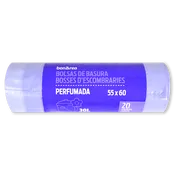 Bolsa de basura perfumada 55x60 30L
