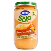 Tarrito arroz con pollo Hero Solo