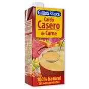 Caldo casero de carne Gallina Blanca 100% natural