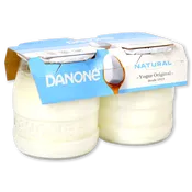 Yogur original Danone natural paq. 2 u.