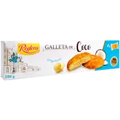 Galletas de mantquilla sabor a coco Reglero