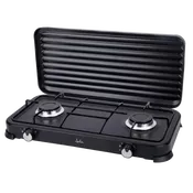 Cocina Gas Camping 2 Fuegos JECG2702 Jata