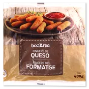 Fingers de queso fundido