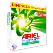 Detergente polvo Ariel maleta 28+3 dosis