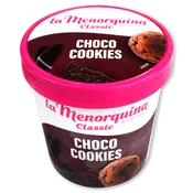 Helado choco cookies la Menorquina