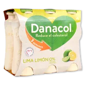 Danacol beber Danone lima limón paq. 6 u. de 100 ml