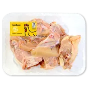Carcasa de pollo amarillo