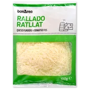 Queso rallado fundido