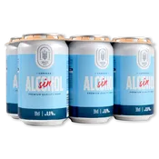 Cerveza 1601 sin alcohol 0,0% paq. de 6 u. de 33 cl