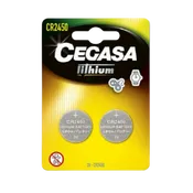 Pila Litio Botón CR2450 3V BL2 324346 Cegasa