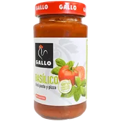 Salsa tomate Gallo Basilico frasco