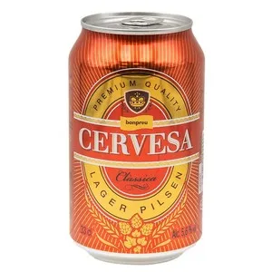 BONPREU Cervesa premium en llauna