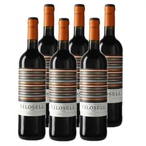 VILOSELL Caixa de vi negre ecològic DO Costers del Segre Km0