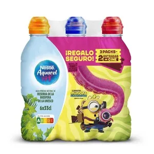 AQUAREL Aigua mineral natural 6x33 cl