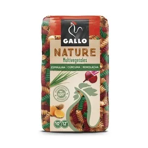 GALLO NATURE Espirals de pasta multivegetals