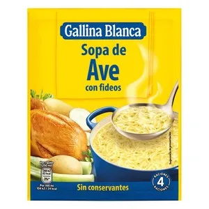 GALLINA BLANCA Sopa d'au amb fideus