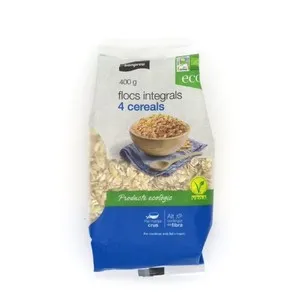 BONPREU Flocs integrals 4 cereals ecològic