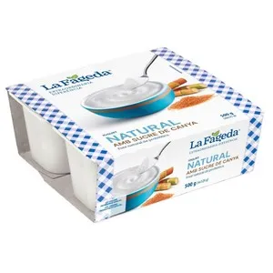 LA FAGEDA Iogurt natural amb sucre de canya