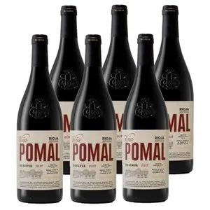 VIÑA POMAL Caixa 6u.vi negre DO Rioja Reserva