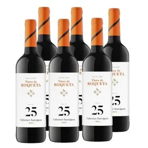 TINES DE ROQUETA Caixa de vi negre Cabernet DO Catalunya Km0