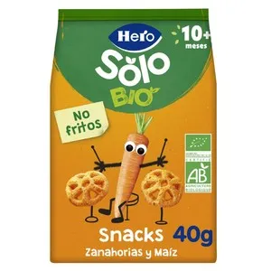 HERO Snacks de pastanaga i blat de moro ecològic