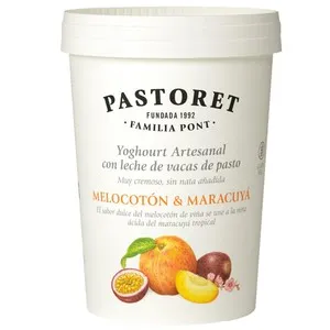 EL PASTORET Iogurt artesanal amb préssec i maracujà