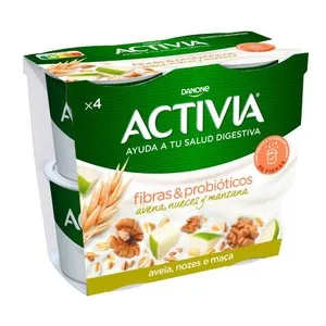 ACTIVIA Iogurt amb civada, nous i poma