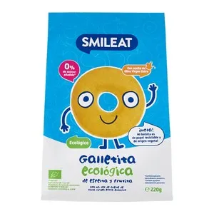 SMILEAT Galetes d'espelta i fruita ecològiques
