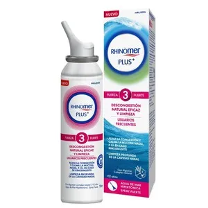 RHINOMER Aigua de mar hipertònica Plus+ Força 3 forta