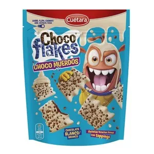 CUETARA Galetes Choco Flakes de xocolata blanca