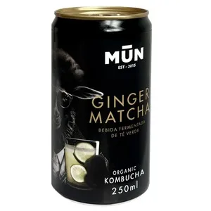 MUN Te Kombutxa de gingebre i matxa Km0 en llauna