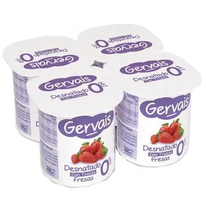 GERVAIS Iogurt desnatat de maduixa amb trossos