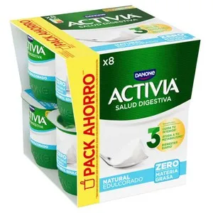 ACTIVIA Iogurt natural desnatat edulcorat amb probiòtics
