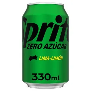 SPRITE Beguda refrescant de llima-llimona zero sucre en llauna