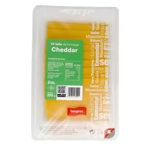 BONPREU Formatge cheddar