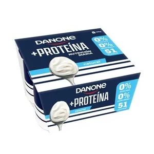 DANONE Iogurt desnatat proteic natural
