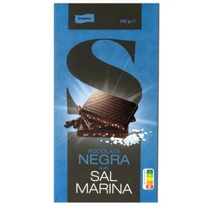BONPREU Xocolata negra amb sal marina